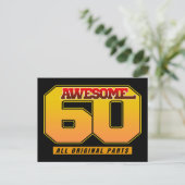 Phantastisch 60 Alle Originalteile Postkarte (Stehend Vorderseite)
