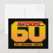Phantastisch 60 Alle Originalteile Postkarte (Vorne/Hinten)
