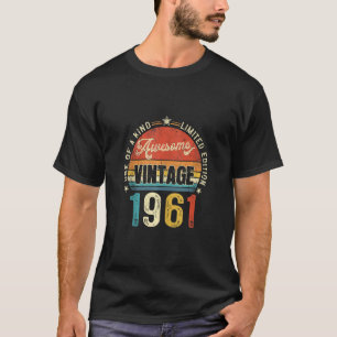 Phantastisch 61 Jahre alt Vintag 1961 Retro 61. Ge T-Shirt