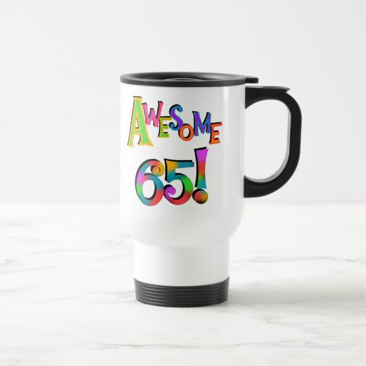 Phantastisch 65 Geburtstagsgeschenke und -geschenk Reisebecher (Rechts)