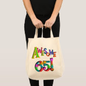 Phantastisch 65 Geburtstagsgeschenke und -geschenk Tragetasche (Vorderseite (Produkt))