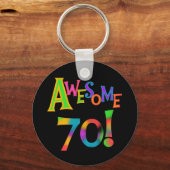Phantastisch 70 T - Shirt und Geschenke zum Geburt Schlüsselanhänger (Vorderseite)