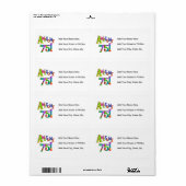 Phantastisch 75 T - Shirt und Geschenke zum Geburt (Vorne)