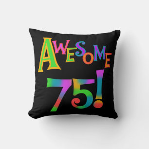 Phantastisch 75 T - Shirt und Geschenke zum Geburt Kissen