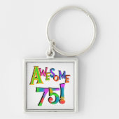 Phantastisch 75 T - Shirt und Geschenke zum Geburt Schlüsselanhänger (Vorne)
