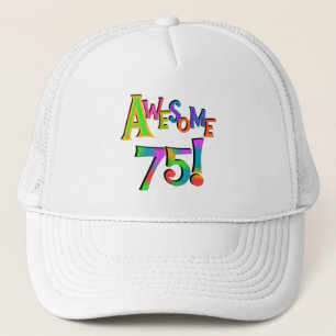 Phantastisch 75 T - Shirt und Geschenke zum Geburt Truckerkappe