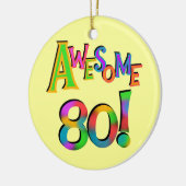 Phantastisch 80 T - Shirt und Geschenke zum Geburt Keramikornament (Links)