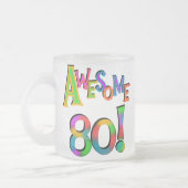 Phantastisch 80 T - Shirt und Geschenke zum Geburt Mattglastasse (Links)