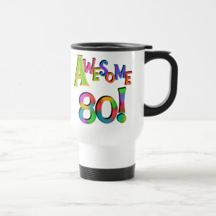Phantastisch 80 T - Shirt und Geschenke zum Geburt Reisebecher