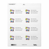 Phantastisch 90 Geburtstagsgeschenke und T - Shirt (Vorne)