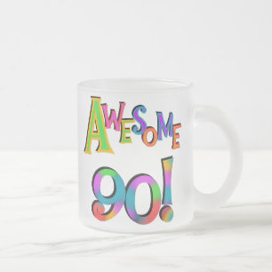 Phantastisch 90 Geburtstagsgeschenke und T - Shirt Mattglastasse