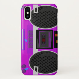 Phantastisch Achtzig Lila Boombox Case-Mate iPhone Hülle