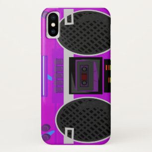 Phantastisch Achtzig Lila Boombox Case-Mate iPhone Hülle