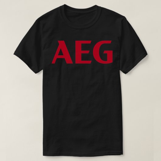 Phantastisch AEG Design T-Shirt (Design vorne)