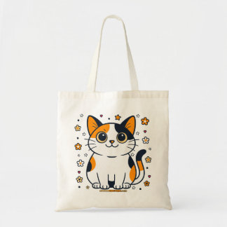 Phantastisch Alice Floral Calico Cat Tragetasche