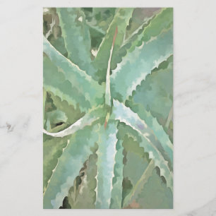 Phantastisch Aloe Vera Akrylic Art Briefpapier