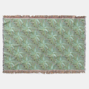 Phantastisch Aloe Vera Akrylic Art Decke