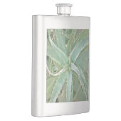 Phantastisch Aloe Vera Akrylic Art Flachmann (Rechts)