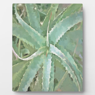 Phantastisch Aloe Vera Akrylic Art Fotoplatte