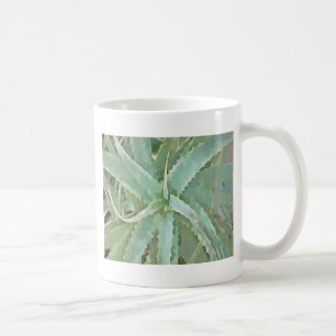 Phantastisch Aloe Vera Akrylic Art Kaffeetasse