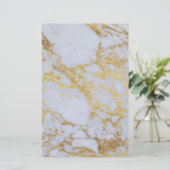 Phantastisch angesagtes modernes Imitat mit Goldmo Briefpapier (Stehend Vorderseite)