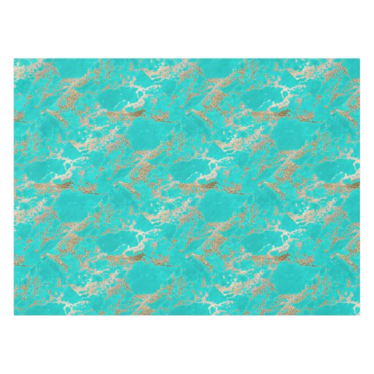 Phantastisch angesagtes modernes Imitat mit Goldmo Tischdecke (Vorderseite (Horizontal))