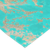 Phantastisch angesagtes modernes Imitat mit Goldmo Tischdecke (Schrägansicht)