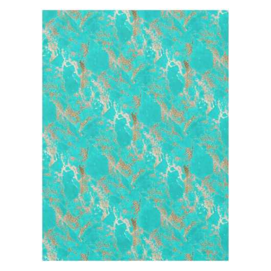 Phantastisch angesagtes modernes Imitat mit Goldmo Tischdecke (Vorderseite)