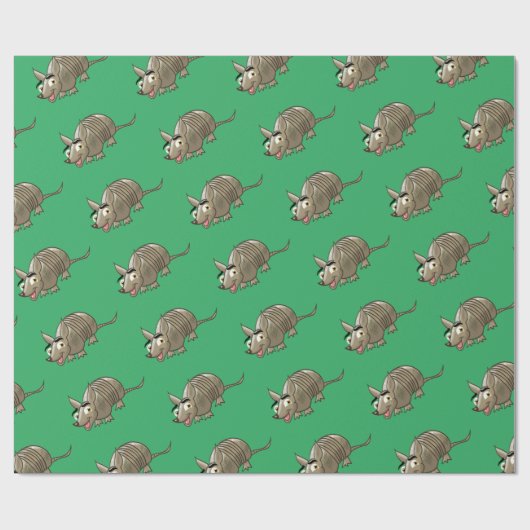 Phantastisch Armadillo Geschenkpapier (Flach)