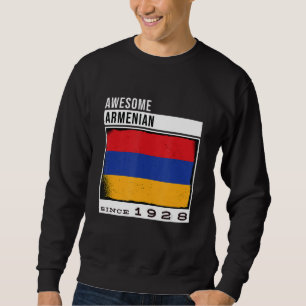 Phantastisch Armenisch Seit 1928 - 95. Geburtstag  Sweatshirt