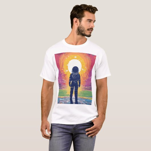 Phantastisch Astronaut T-Shirt (Vorne ganz)