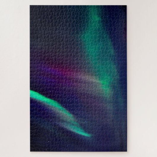 Phantastisch Aurora Abisko Schönes Nordlicht Puzzle (Vertikal)
