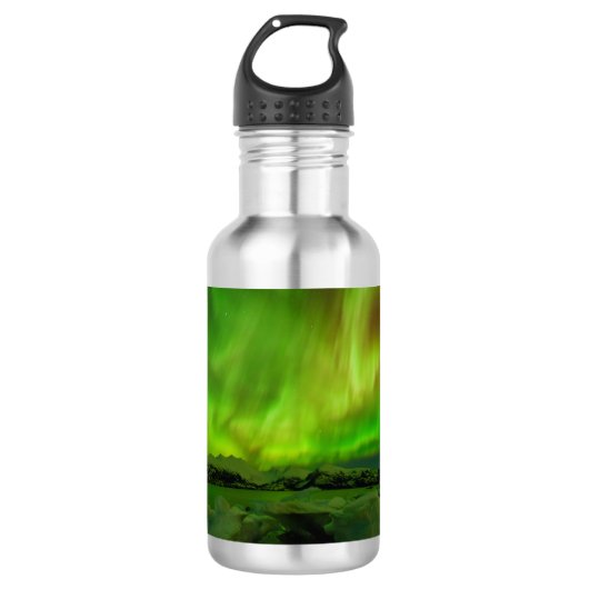 Phantastisch Aurora Edelstahlflasche (Vorderseite)