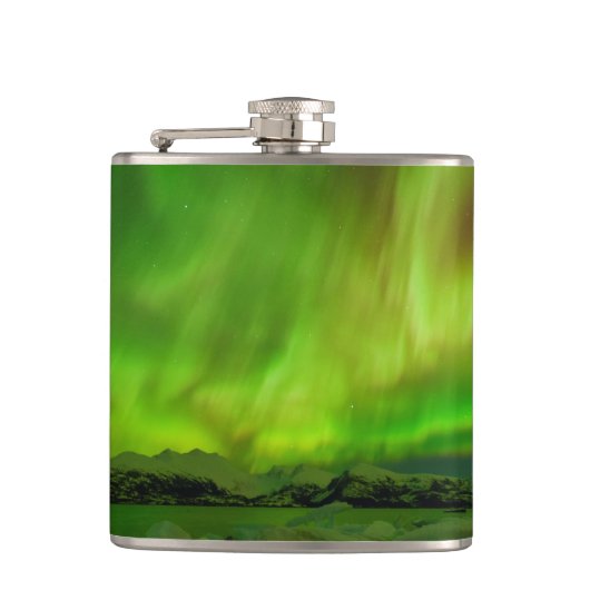 Phantastisch Aurora Flachmann (Vorderseite)