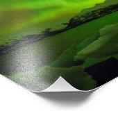 Phantastisch Aurora Fotodruck (Ecke)