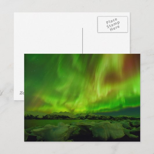 Phantastisch Aurora Postkarte (Vorne/Hinten)