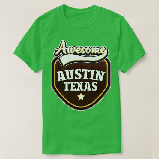 Phantastisch Austin Texas T-Shirt (Design vorne)