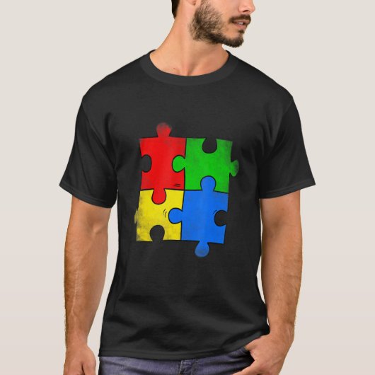 Phantastisch Autismus Puzzle Autismus Sensibilisie T-Shirt (Vorderseite)