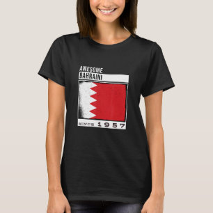 Phantastisch Bahraini Seit 1957 Bahraini 65. T-Shirt