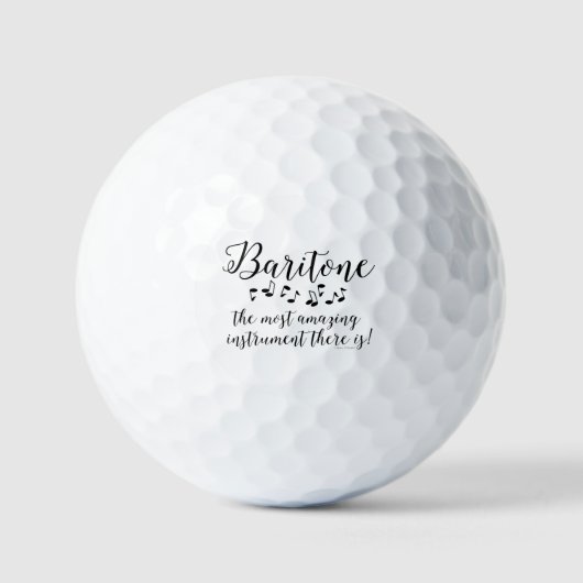 Phantastisch Baritone Golfball (Vorderseite)