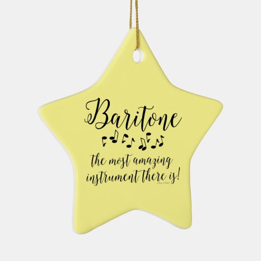 Phantastisch Baritone Keramik Ornament (Rechts)