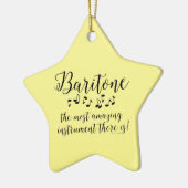 Phantastisch Baritone Keramik Ornament (Links)