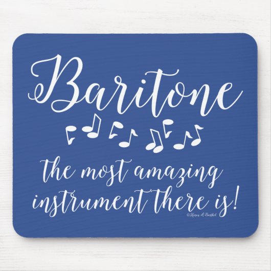 Phantastisch Baritone Mousepad (Vorne)
