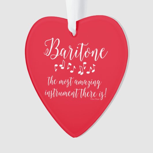 Phantastisch Baritone Ornament (Vorderseite)