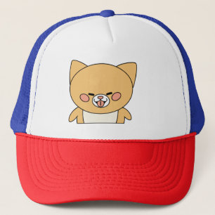 Phantastisch Baseball Niedlich Happy Naughty Cat Truckerkappe