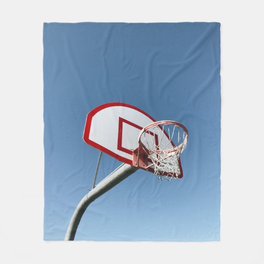 Phantastisch Basketball Fleecedecke (Vorderseite)