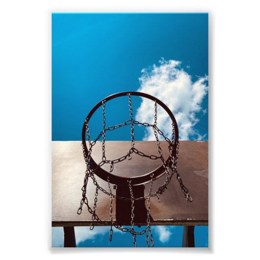 Phantastisch Basketball Fotodruck (Vorne)