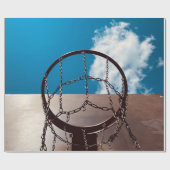 Phantastisch Basketball Geschenkpapier (Flach)