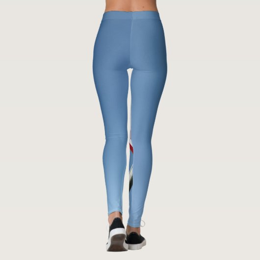 Phantastisch Basketball Leggings (Rückseite)