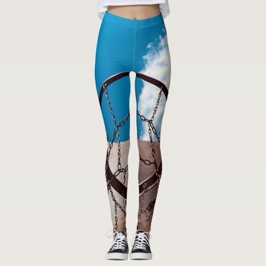 Phantastisch Basketball Leggings (Vorderseite)